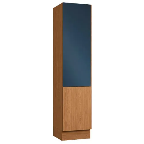 Paneleiro Kappesberg R628-CNAZP 2 Portas 220x50x52cm Canela/azul