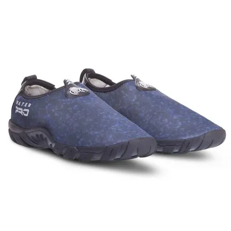 Sapatilha Aquática Esportes Pesca Camping Trilha Lazer - Bad Fish - Cinza e Azul
