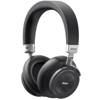 Fone de Ouvido Bluetooth Philco PFO05BTSG, Cancelamento de Ruído ANC, Drivers 40mm, Preto - 56605015