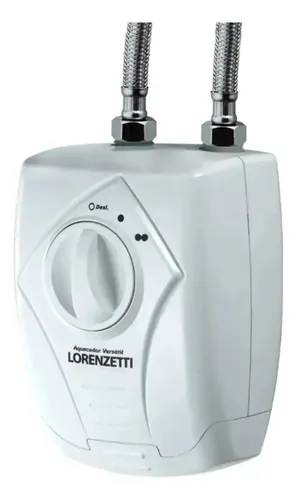 Aquecedor versatil 3 temperaturas Lorenzetti cor branco para pias e lavatórios 5500w