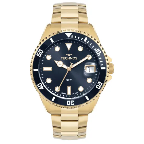 Relógio Technos Masculino Acqua Dourado - 2415DW/1A