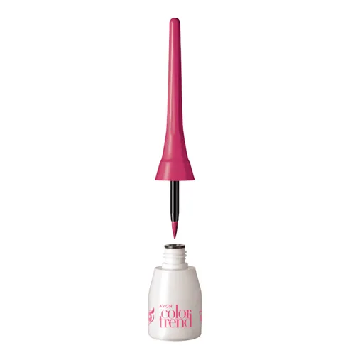 Delineador Líquido Avon Color Trend para Olhos Rosa Verão 24h 3ml