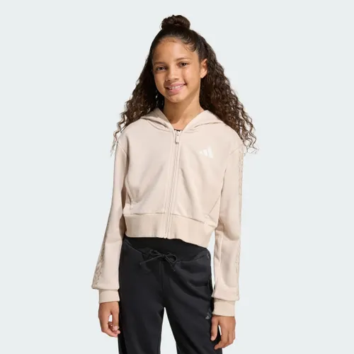 Blusa Capuz Frontal Seasonals Animal Fecho Zíper Kids adidas