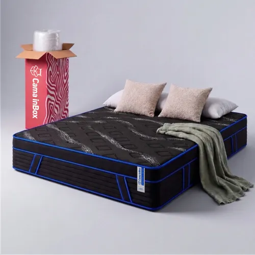 Colchão de Molas Ensacadas a Vácuo Blue Cama inBox