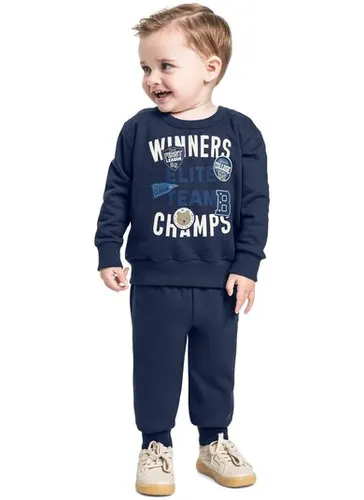 Conjunto Infantil Elite Team com Blusão e Calça em Moletom (Azul) Bee Loop