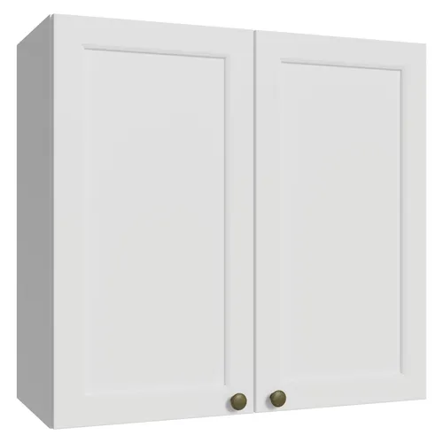 Armário Aéreo 70 cm 2 Portas Branco Vik Madesa