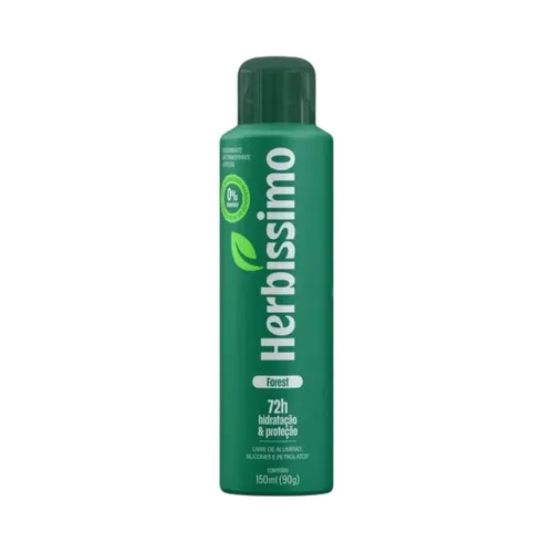Desodorante Antitranspirante Aerosol Herbíssimo Zero Alumínio Forest 1