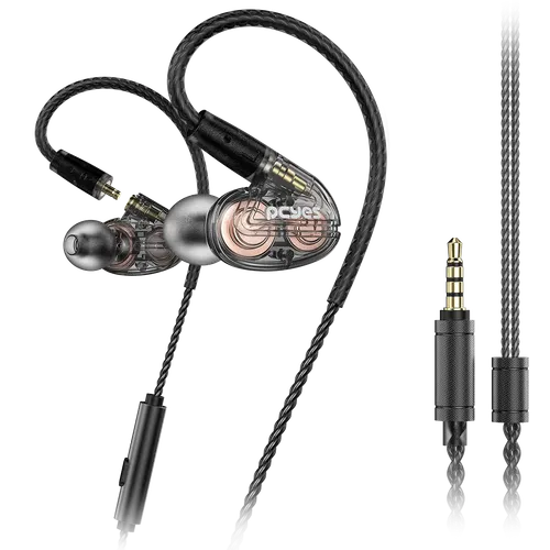 Fone de Ouvido Gamer Kheper PCYES Intra Auricular Duplo Driver 3,5mm Cabo Destacável FPKH2DD