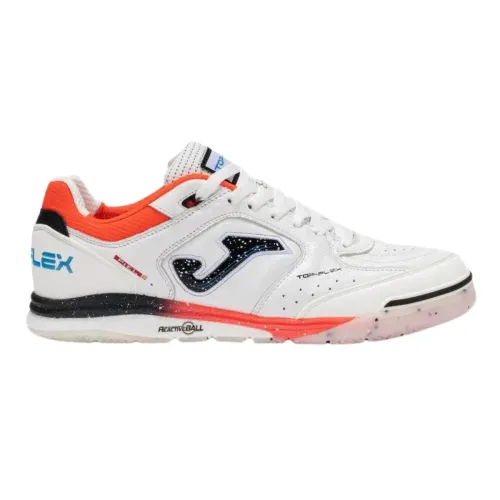 Chuteira Futsal Joma Top Flex Rebound White