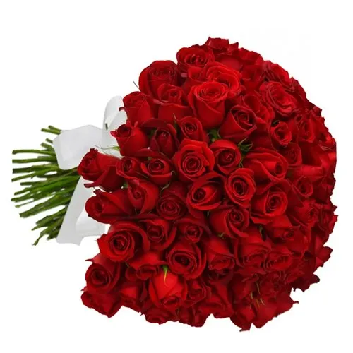 Buquê de 100 Rosas Vermelhas