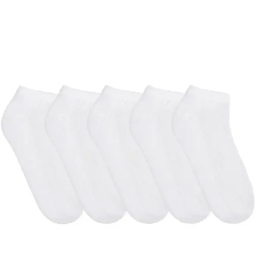 Kit Meia Invisível STZ 5 Pares 34-38 Branco
