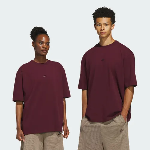 Camiseta DE Basquete  EM Malha Simples Unisex adidas