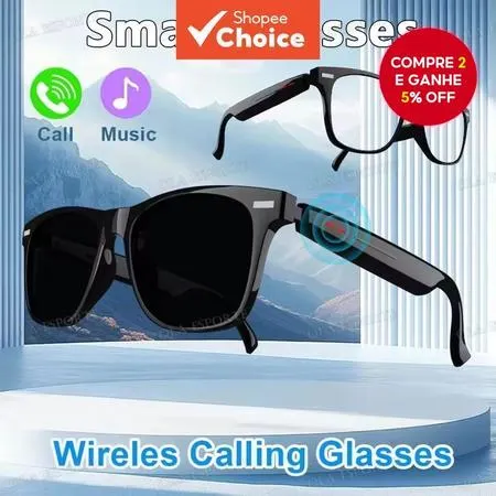 Óculos Inteligentes Nova Câmera 2025 Quente Bluetooth Chamada Música Jogar Fone de Ouvido Falar Original Novo