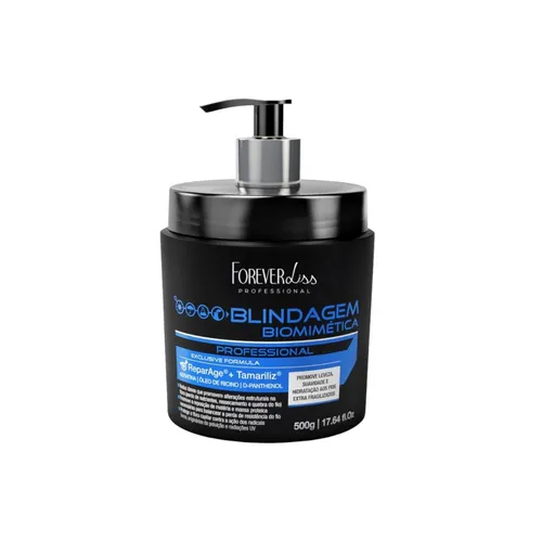 Máscara Forever Liss Blindagem Biomimética Capilar 500 g