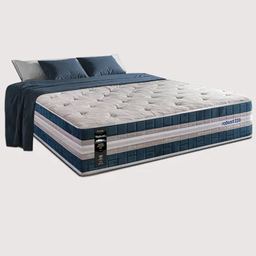 Colchão Robust 220 de Molas Ensacadas e Espuma D45 Cama inBox