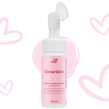 GlowSkin Espuma Esfoliante anti-acne sabonete - Skin Care