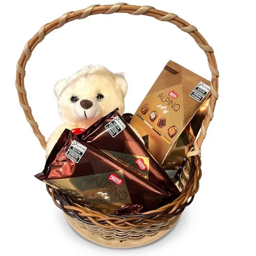 Cesta de Chocolates Alpino