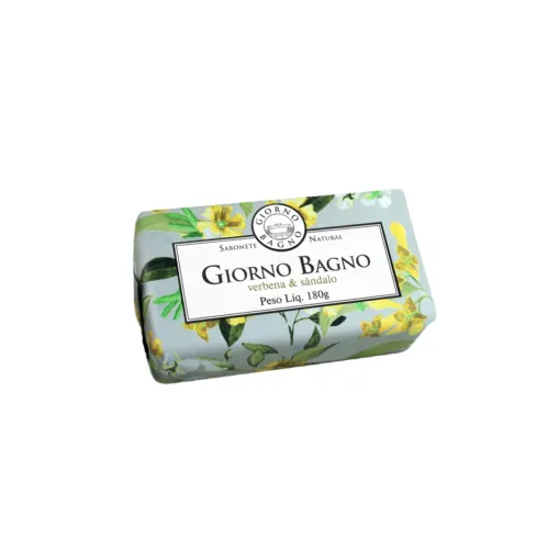 Sabonete Natural Verbena e Sândalo Giorno Bagno 180g