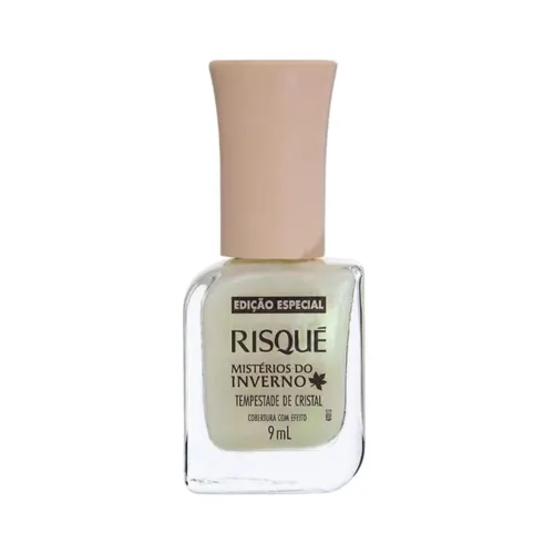 Esmalte Risqué Coleção Mistério do Inverno Tempestade Cristal 9ml