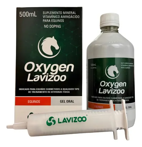 Suplemento Equino Lavizoo Oxygen Líquido Adulto 500 mL
