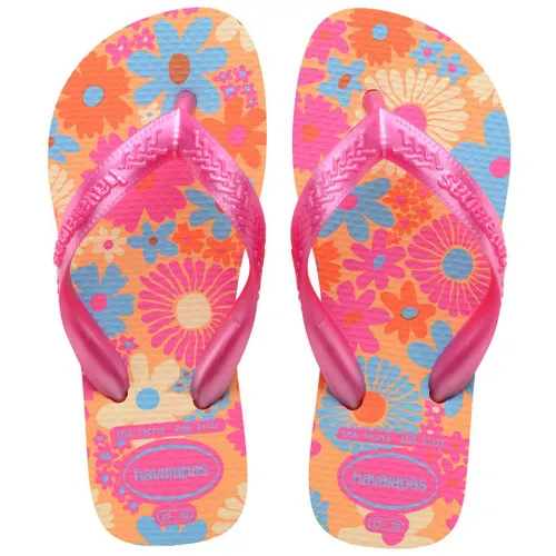 Chinelo Havaianas Infantil Flores