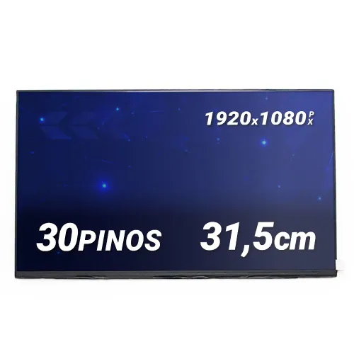 Tela para Notebook Part Number N140HCA-E5C 14" FHD 30 Pinos Fosca