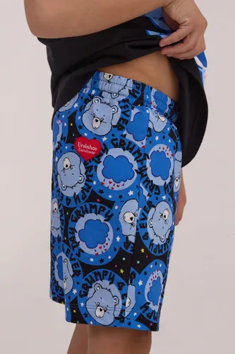 Shorts com Elástico Infantil Pijama Estampa Ursinhos Carinhosos Zangadinho