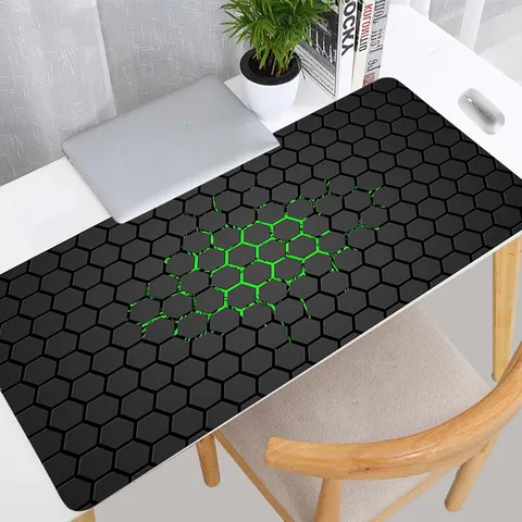 Hex hexágono mousepad computador novo xxl mousepads teclado tapete de mouse gamer macio escritório tapete de mesa desktop grande mouse pad