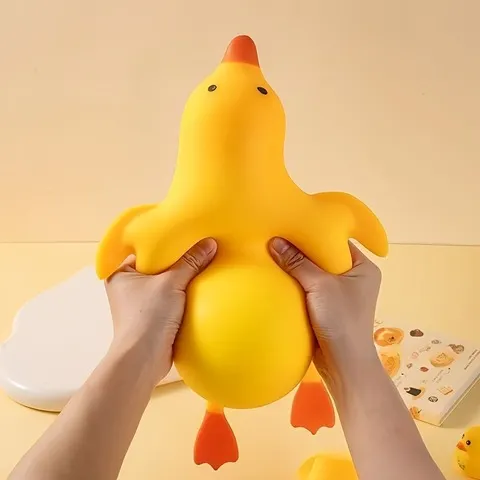 Brinquedos Antiestresse Squishy de Pato e Ganso, Bichos Fofos para Aliviar o Estresse, Brinquedos de Descompressão Elásticos para Crianças e Adultos, Melhor Presente para Amigos
