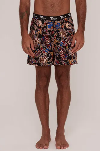 Shorts Samba Canção Estampa Old School