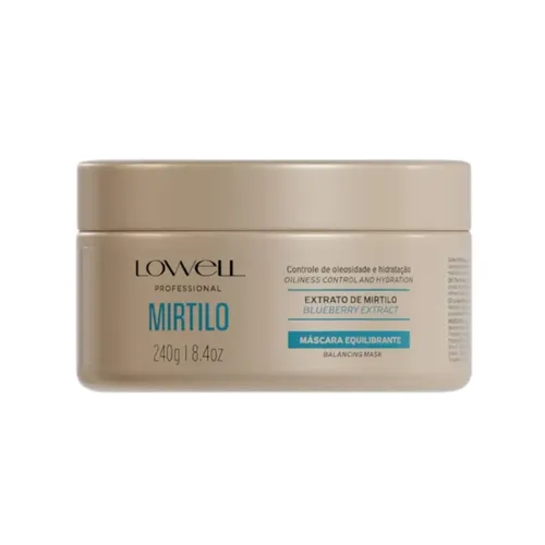 Máscara Lowell Mirtilo Equilibrante 240 ml