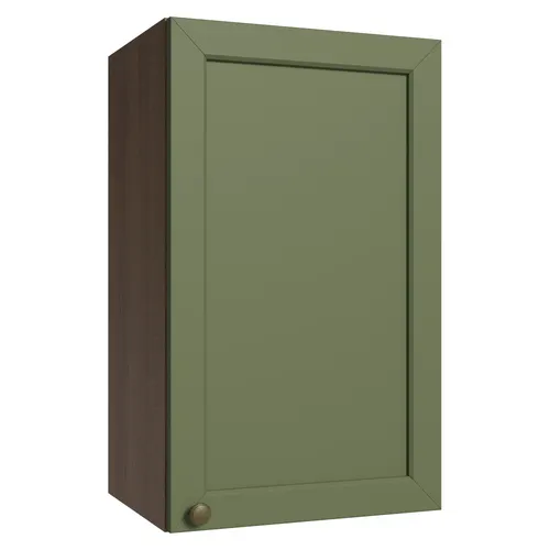 Armário Aéreo 40 cm 1 Porta Rustic/Verde Vik Madesa