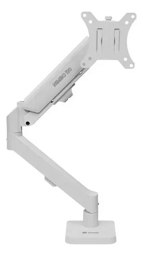 Suporte Articulado para Monitor 13 a 32 Pistão a Gás Ajustável Zinnia Nimbo 110 Branco