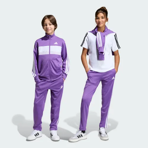 Agasalho Malha Seasonal Essentials Tiberio Três Listras Infantil Kids adidas