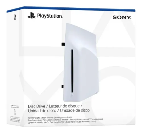 Unidade de Disco Playstation 5 Slim Cor Branco