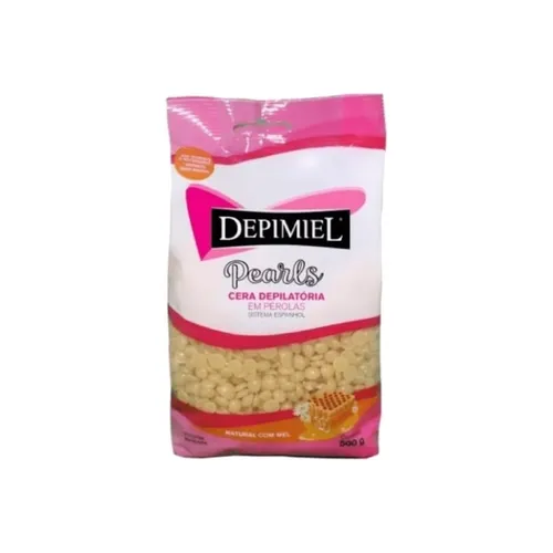 Cera Depilatória Depimiel Natural 500g
