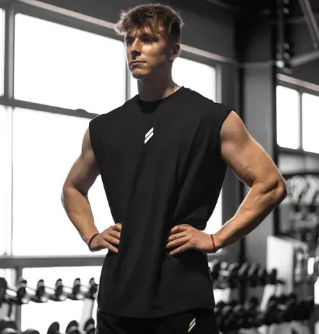 Camiseta sem mangas masculina de secagem rápida fitness musculação camisa masculina moda basquete colete malha respirável verão ginásio tanque