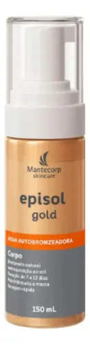 Água Autobronzeadora Corporal Gold 150ml Episol