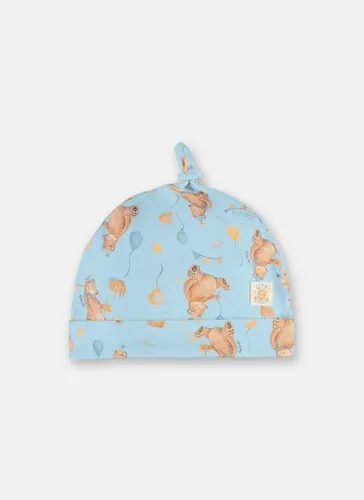 Gorro Bebê em Suedine Premium com Estampa Digital Multicolor