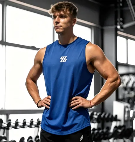 Camiseta sem Mangas Masculina, Camiseta de Secagem Rápida para Fitness e Musculação, Colete de Basquete Masculino, Malha Respirável para Verão, Tank Top para Academia