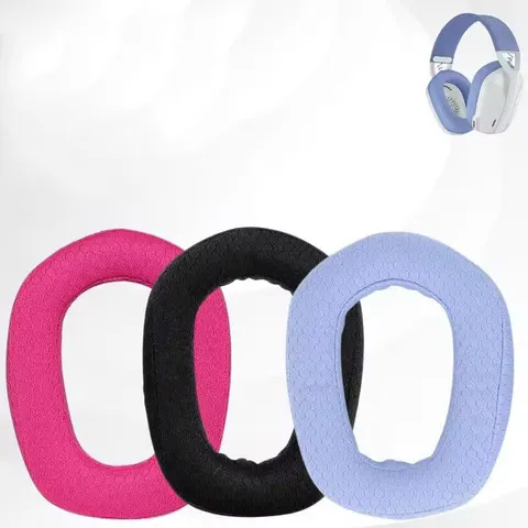 Almofadas de Ouvido em Malha para Fones de Ouvido Gamer Logitech G435, Capas de Substituição para Fones de Ouvido, Protetores de Ouvido, Almofadas para Ouvido