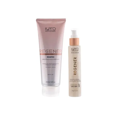 Kit K.Pro Regenér Shampoo 240 ml + Leave-In 120 g