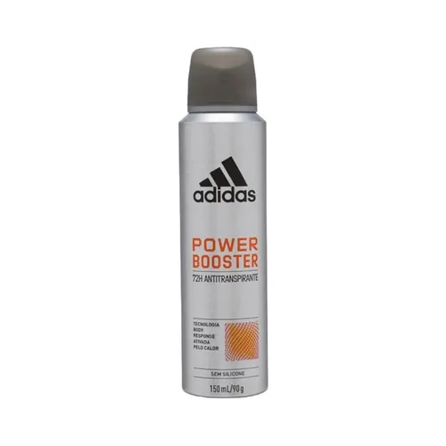 Desodorante Adidas Masculino Aerossol Antitranspirante Power Booster 1