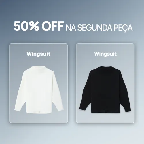 Kit 2 Casaco Feminino Wingsuit Segundo item 50% OFF