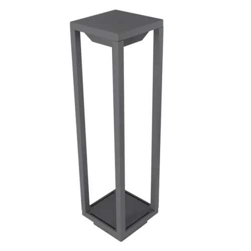 Balizador Led Alumínio 6w Ip54 3000k 54x14cm Molde - CINZA ESVERDEADO