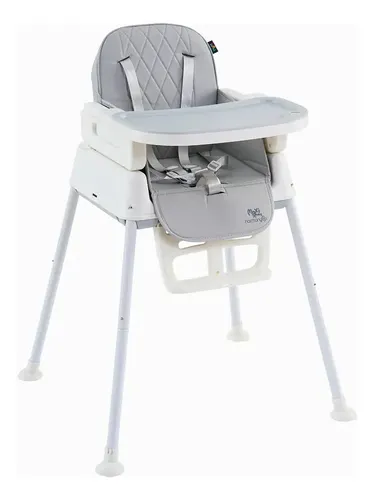 Cadeira de Alimentação Infantil 3 em 1 Harmony Maxi Baby - Cinza
