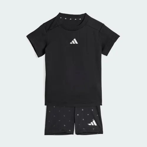 Conjunto Biker Seasonals Glam Kids adidas