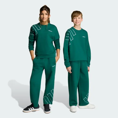 Calças Loose Blocked Kids adidas