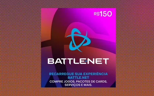 Cartão Presente Battle. Net - R$ 150 [Exclusivo Brasil]