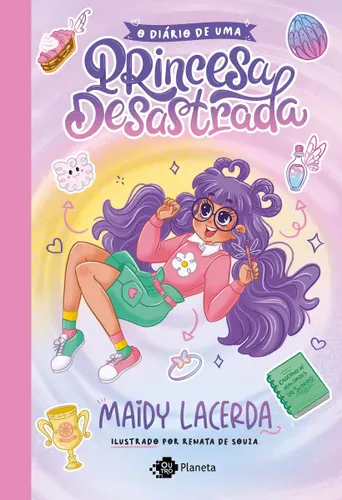 Libro o diário de uma princesa desastrada, Um Romance, de Lacerda, Maidy. Editorial Outro Planeta., tapa mole, en português (2022)